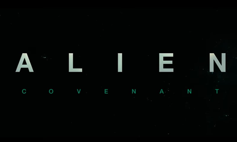 Alien Covenant title card