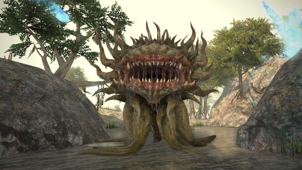A giant morbal in Final Fantasy XIV