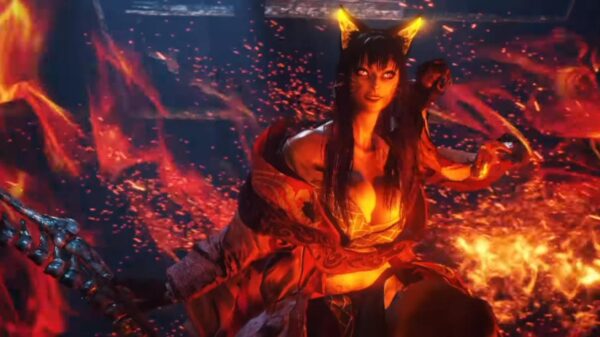 The giant cat lady in Nioh 2