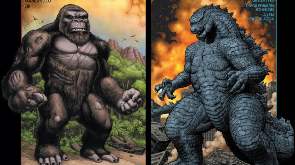 Godzilla faces Kong. Who will win?
