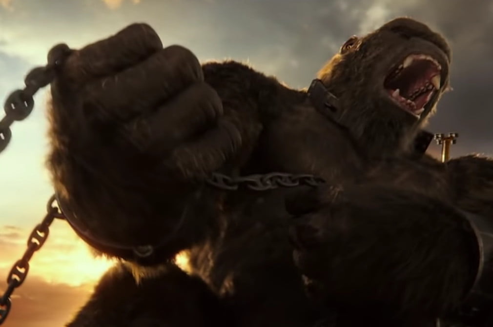 Kong breaking his chains