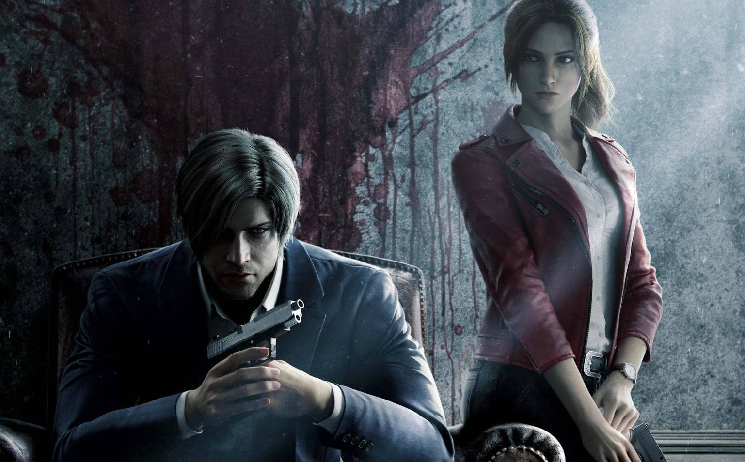 Claire Redfield and Leon Kennedy
