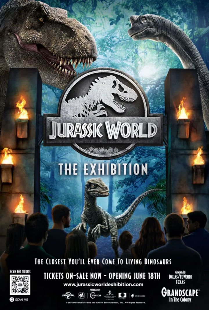 Jurassic World: The Exhibition poster