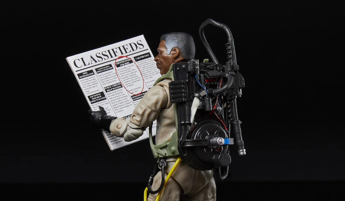 Winston reads the classifieds