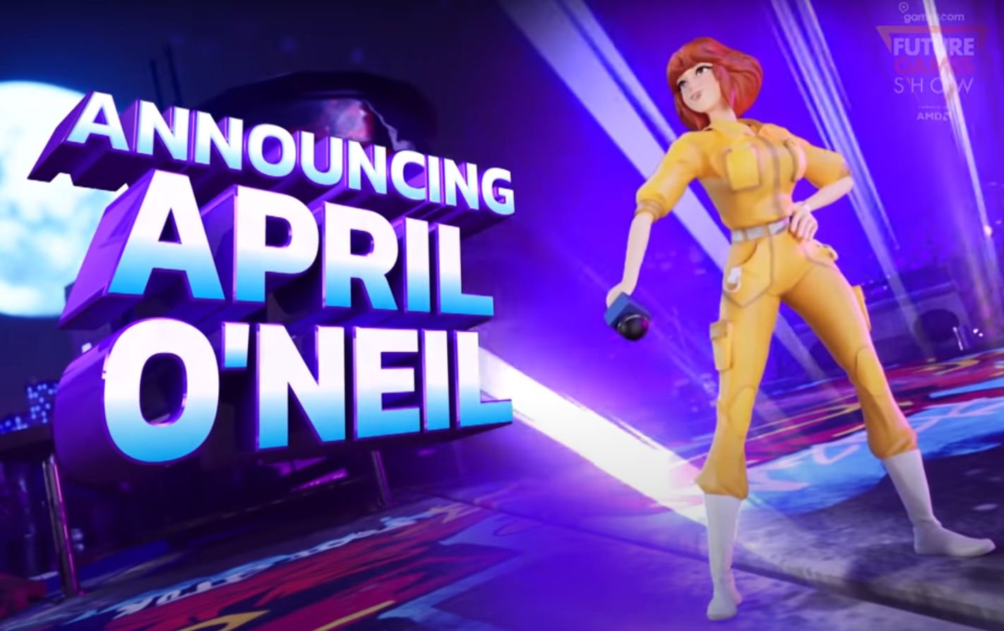 April O'Neil in Nickelodeon All-Star Brawl