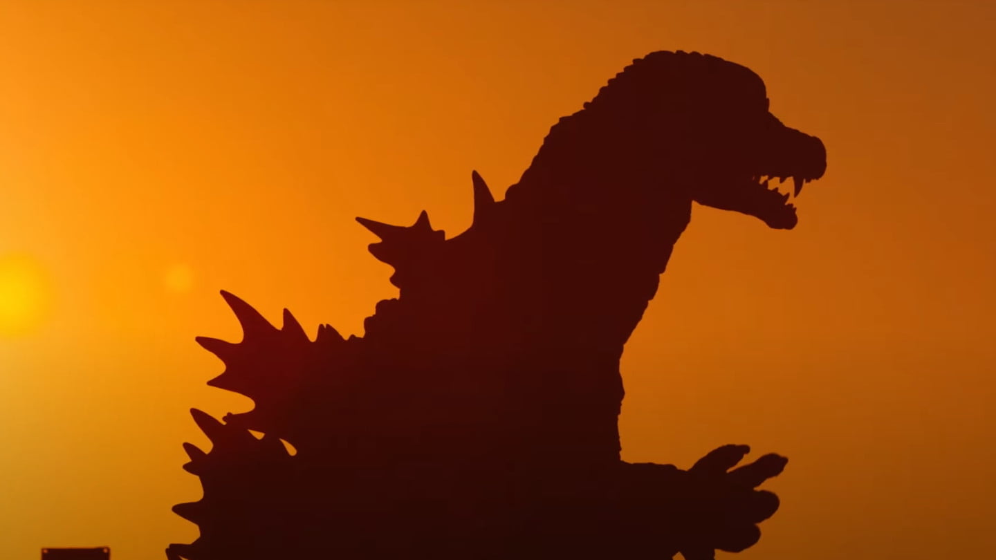 Godzilla marches off into the sunset